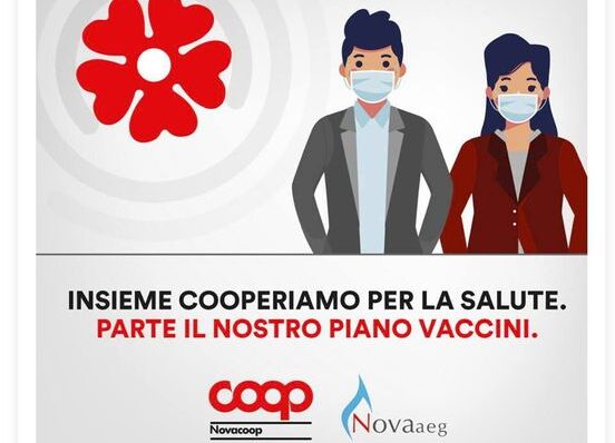 Nova Coop pronta a vaccinare tutti i suoi dipendenti