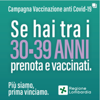 Vaccini UNDER 40 Lombardia: quando e come prenotare, le date