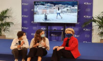 Ricevute da Ursula Von der Leyen le due ragazze liguri che giocavano a tennis da una terrazza all'altra