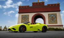 Lamborghini in Cina, 42 esemplari in tour