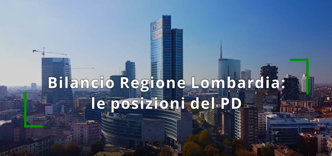 Bilancio regionale, gli obiettivi del PD