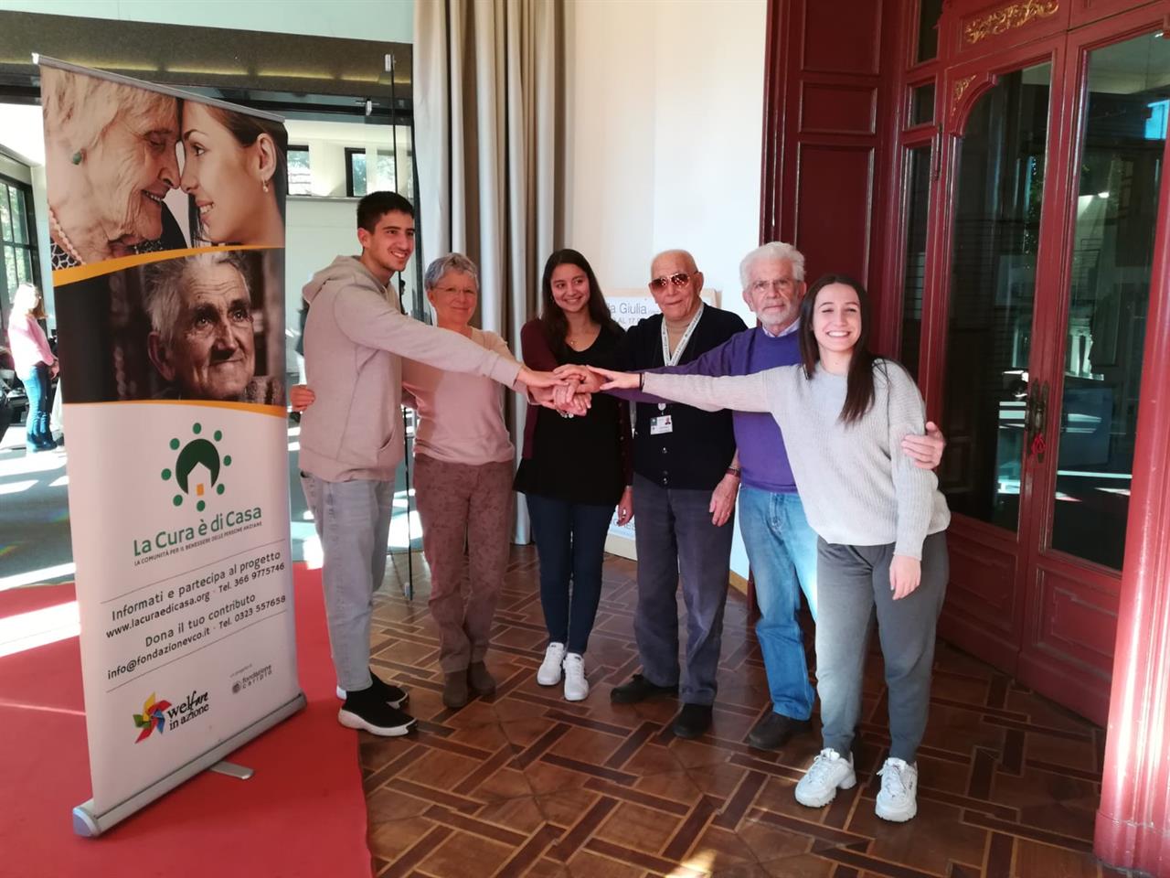 100.000 km di aiuti per il progetto La Cura è di casa