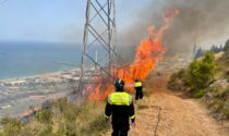 Incendi in Sicilia, foto e video dei volontari della Protezione civile del Veneto in aiuto