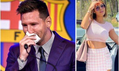 Una modella di Playboy ha offerto 600mila sterline per il fazzoletto di Messi