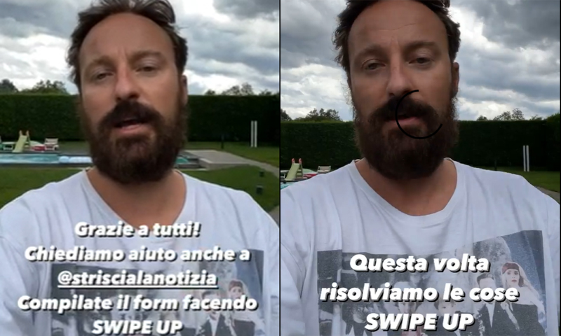 Francesco Facchinetti sente puzza in giardino: la sua raccolta firme diventa virale