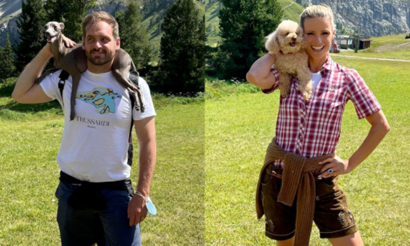 Da Hunziker e Trussardi appello a non abbandonare i cani prima delle ferie