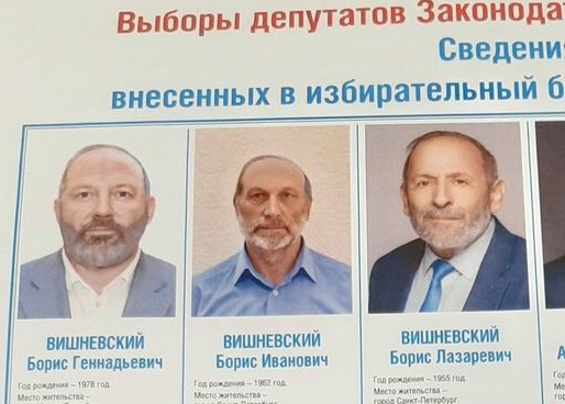 “Candidati clone” per le elezioni: in tre omonimi e con la stessa faccia