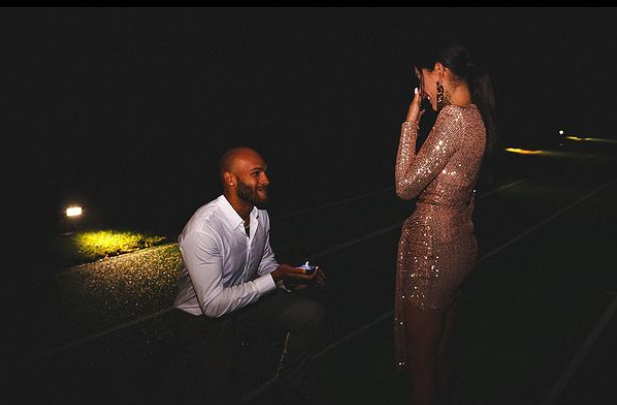Marcell Jacobs: scenografica proposta di matrimonio alla sua Nicole Daza