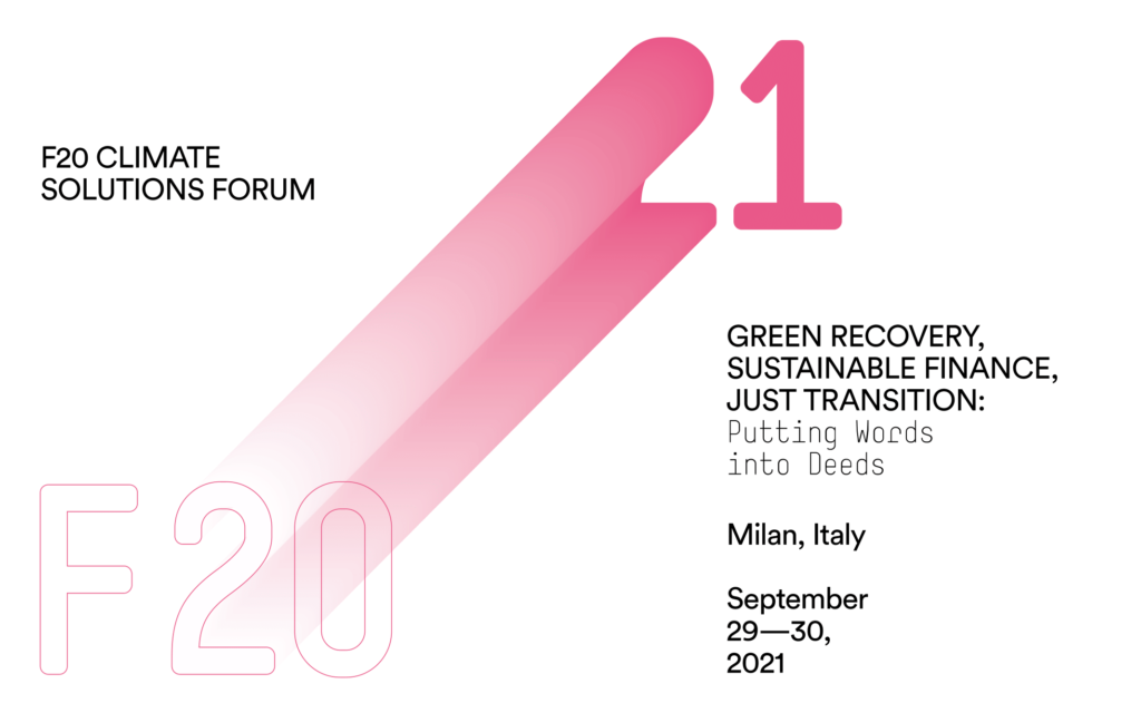 F20 e Cariplo insieme per il Climate Solutions Forum