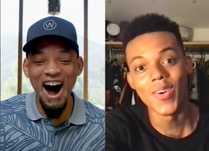 Will Smith “incorona” al nuovo principe di Bel-Air in diretta video
