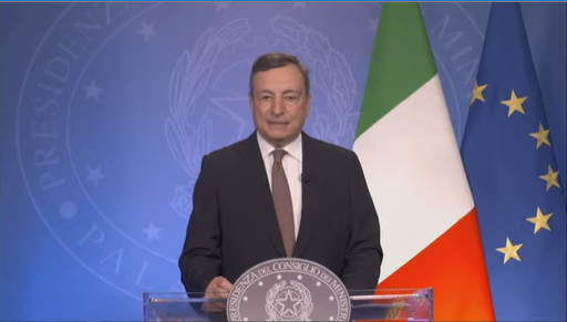 Draghi: “Dall’Italia 45 milioni di dosi per i Paesi poveri”