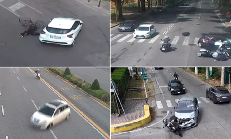 Car crash compilation: video svela la prima causa degli incidenti stradali