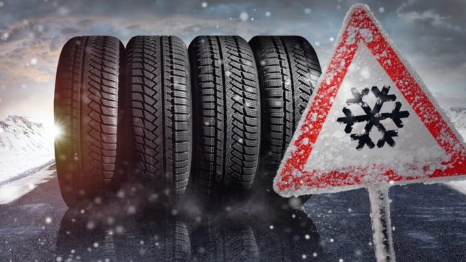 In officina per il cambio gomme invernale