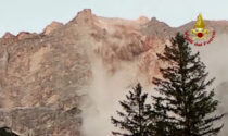 L’impressionante video della frana sul monte Marcora