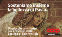 Coop Lombardia aiuta il restauro della basilica di San Michele Maggiore