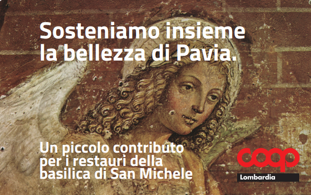 Coop Lombardia aiuta il restauro della basilica di San Michele Maggiore