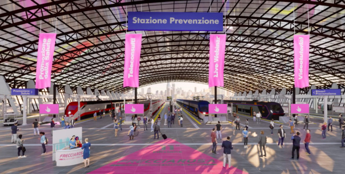 Salute e prevenzione viaggiano in treno