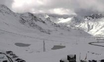 La prima neve dell'anno sulle Alpi