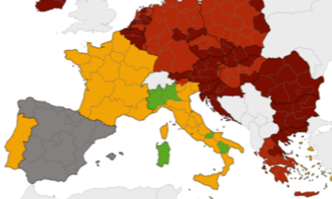 Allarme dall’Ema: “Covid alla quarta ondata, Europa nuovo epicentro”. Ma l’Italia resta verde