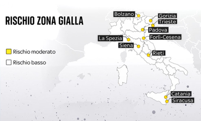 La quarta ondata è arrivata anche in Italia: la “classifica” delle regioni e quelle che rischiano la zona gialla