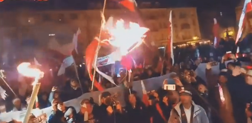 In Polonia ora in piazza anche i nazisti al grido “Morte agli ebrei”