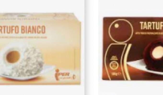 Richiamato il gelato al tartufo di Iper per possibile presenza di ossido di etilene