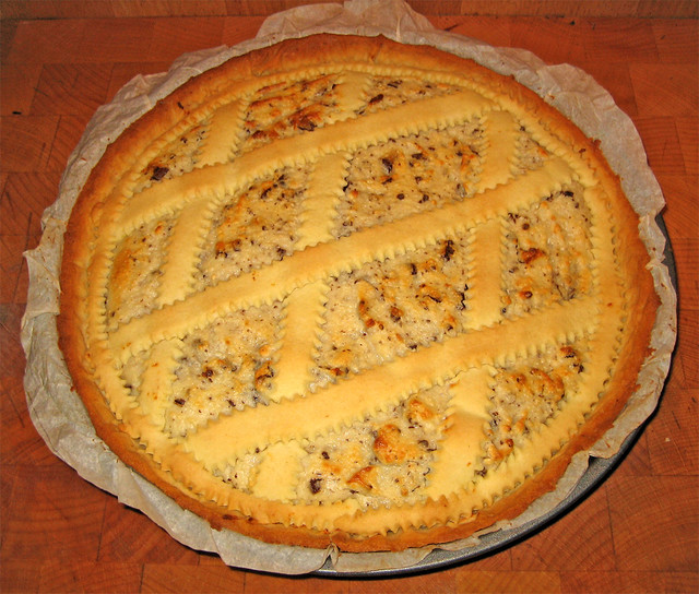 Torta crostata alla ricotta