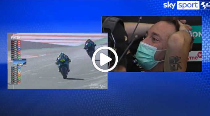 VIDEO Valentino Rossi, l’ultimo giro con la telecronaca di Meda