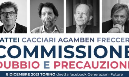 Al convegno No vax a Torino: "Noi come Gesù". Mistero su Cacciari