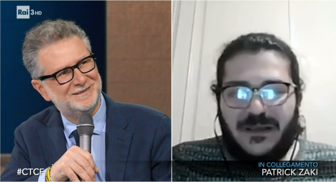 Patrick Zaki libero, da Fazio: “Mi sento bolognese, voglio vivere lì”