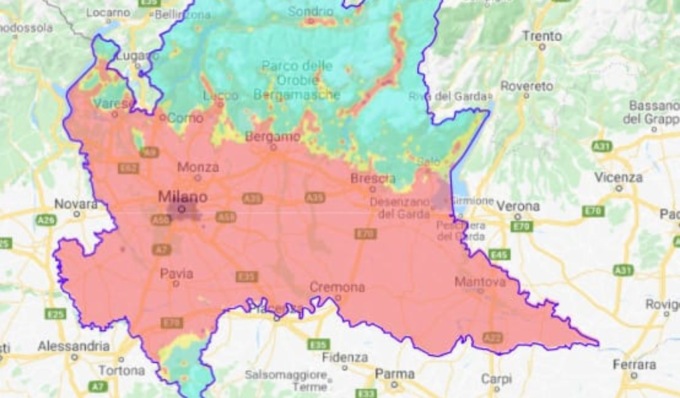 La Lombardia sta soffocando: inquinanti nell’aria due volte sopra la norma
