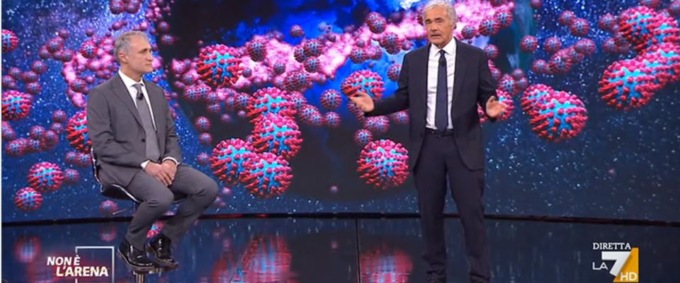 Giusto ospitare i No vax in Tv? Dopo il dentista col braccio in silicone da Giletti il dibattito si infiamma