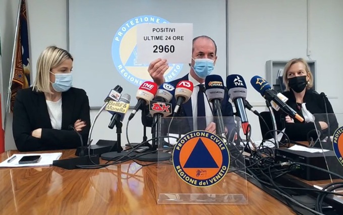Covid, Zaia: “Preoccupa l’aumento dei ricoveri” | +82 nuovi accessi in sole 24 ore
