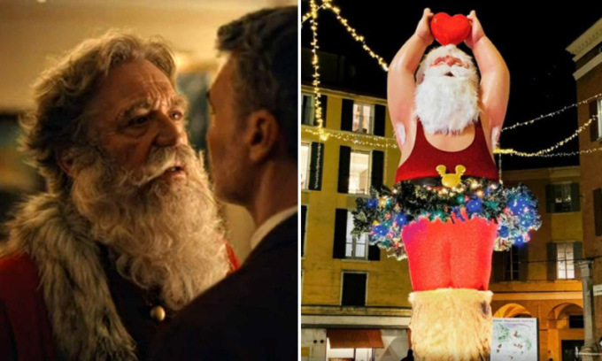 Babbo Natale 2021: in Norvegia diventa gay e a Modena… balla in tutù