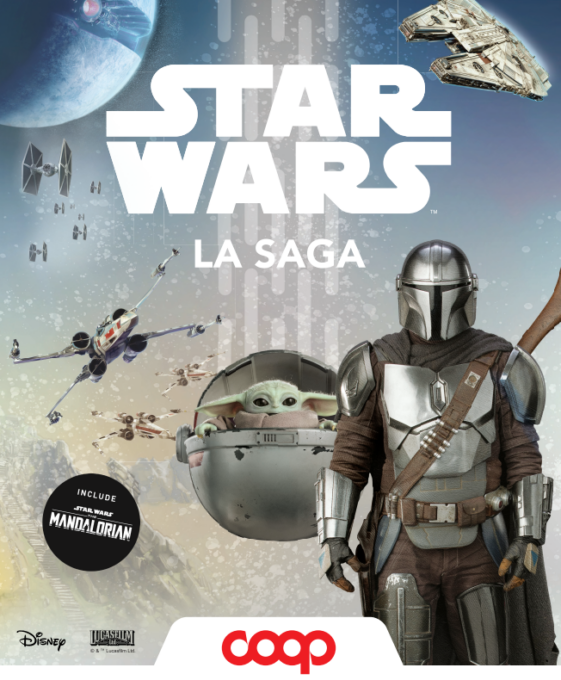 I personaggi di Star Wars arrivano da Coop Lombardia