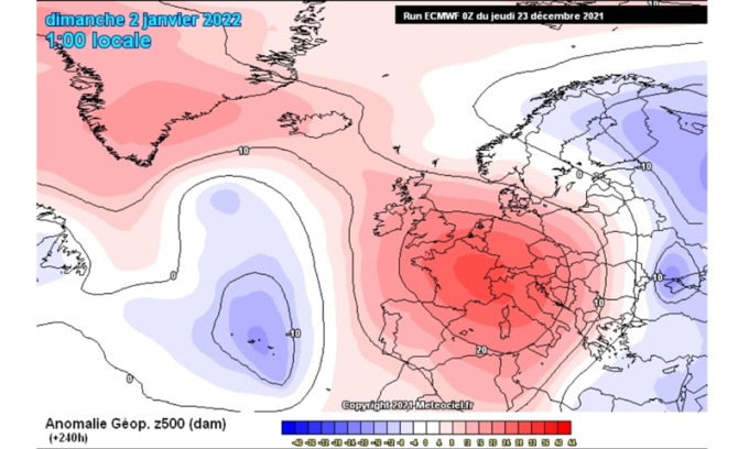 Da oggi 29 dicembre alla Befana arriva l’anticiclone: si alzano le temperature
