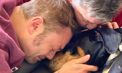 Tiziano Ferro in lacrime per la scomparsa di Jake, il cane che aveva salvato dai maltrattamenti