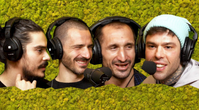 Gaffe di Fedez: l’intervista a Chiellini e Bonucci… doppiata dagli Avengers
