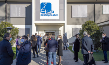 Taglio del nastro a Merate per Cab Polidiagnostico