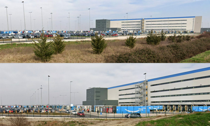 Amazon costringe 1200 dipendenti a parcheggiare… in retromarcia