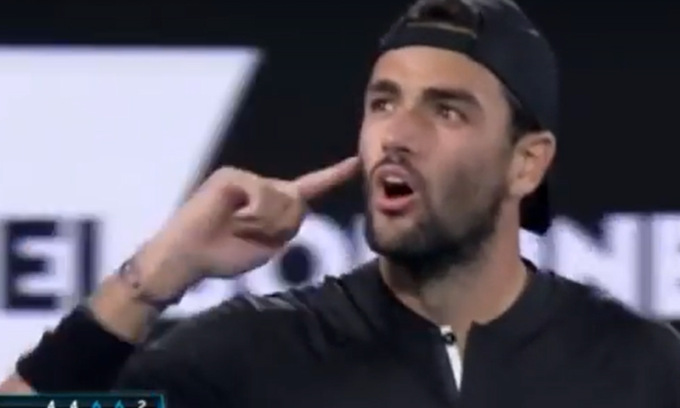 “Non vi sento”: il grande carisma di Berrettini agli Australian Open, ora la semifinale con Nadal