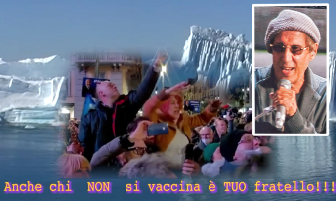 Adriano Celentano: “I No vax in tv non vanno silenziati”