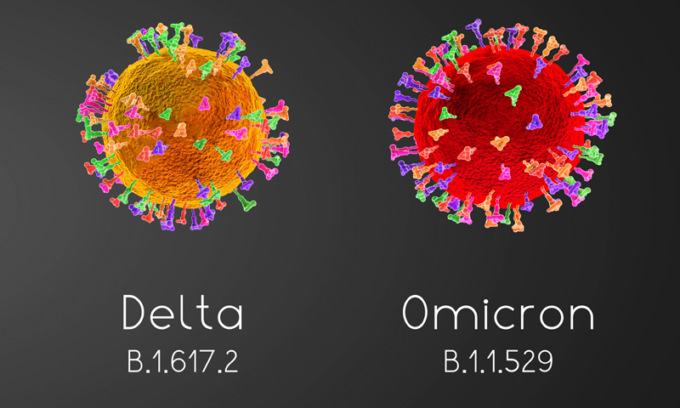 Primi casi di doppio contagio Delta + Omicron: “Ma l’infezione non è più grave”