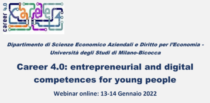 Career 4.0 il nuovo webinar dell’Università Milano Bicocca