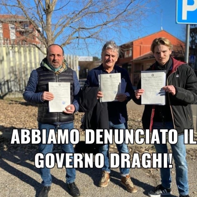 Gli Amministratori locali No Green Pass denunciano il Governo: “I decreti sono legittimi?”