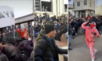 Le proteste degli studenti fra vip, slogan, lanci di uova e scontri con la Polizia