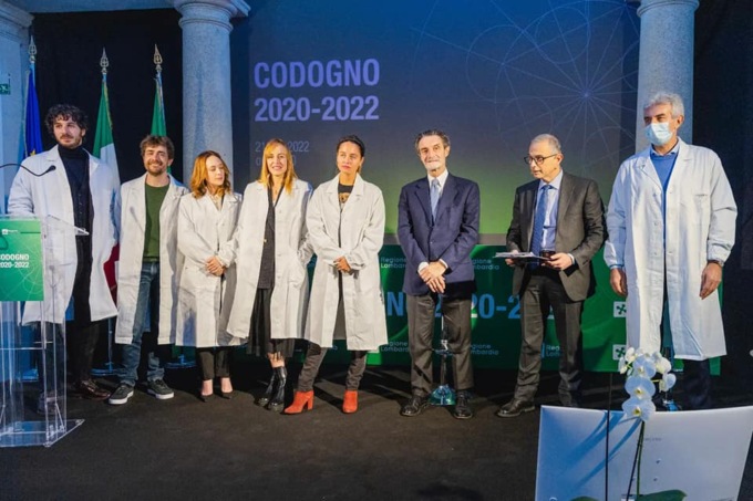 Il cast di “Doc – Nelle tue mani” a Codogno per i due anni dall’inizio della pandemia