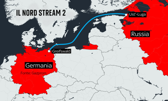 Russia-Ucraina: il gasdotto Nord Stream 2 bloccato dalla Germania, vera “arma” dell’Europa