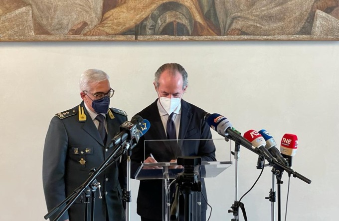 Pnrr, firmato protocollo d’intesa tra Regione Veneto e Guardia di Finanza: “Accordo unico all’insegna della prevenzione”