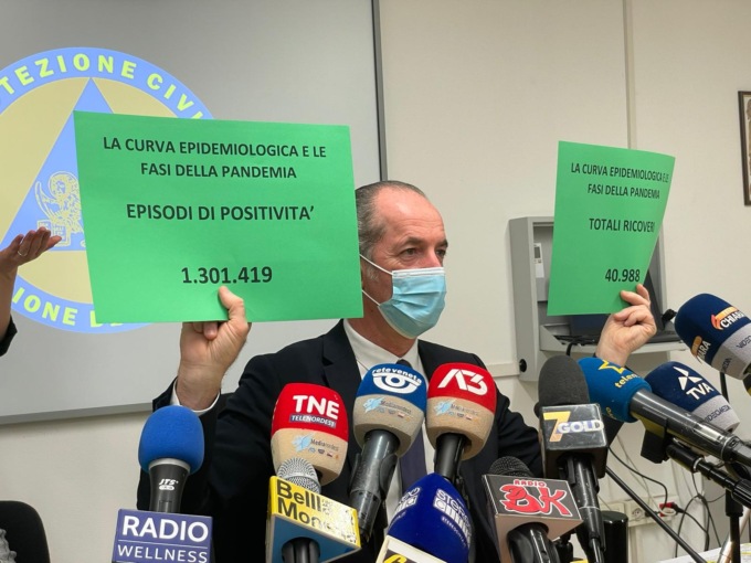 Due anni di pandemia Covid, Zaia: “Una tragedia da cui siamo usciti facendo squadra, innovando”